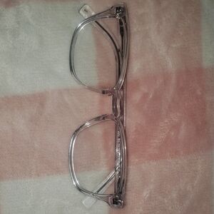 Clear Frame Warby Parker glasses